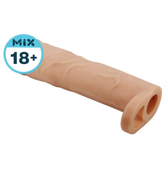 PRETTY LOVE - Gerd Extended Penis Sleeve (L:19.5cm - D:4cm) PRETTY LOVE - Gerd Extended Penis Sleeve (L:19.5cm - D:4cm)